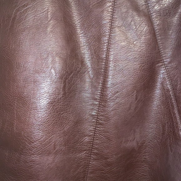 Zara faux leather mini skirt - Picture 5 of 5